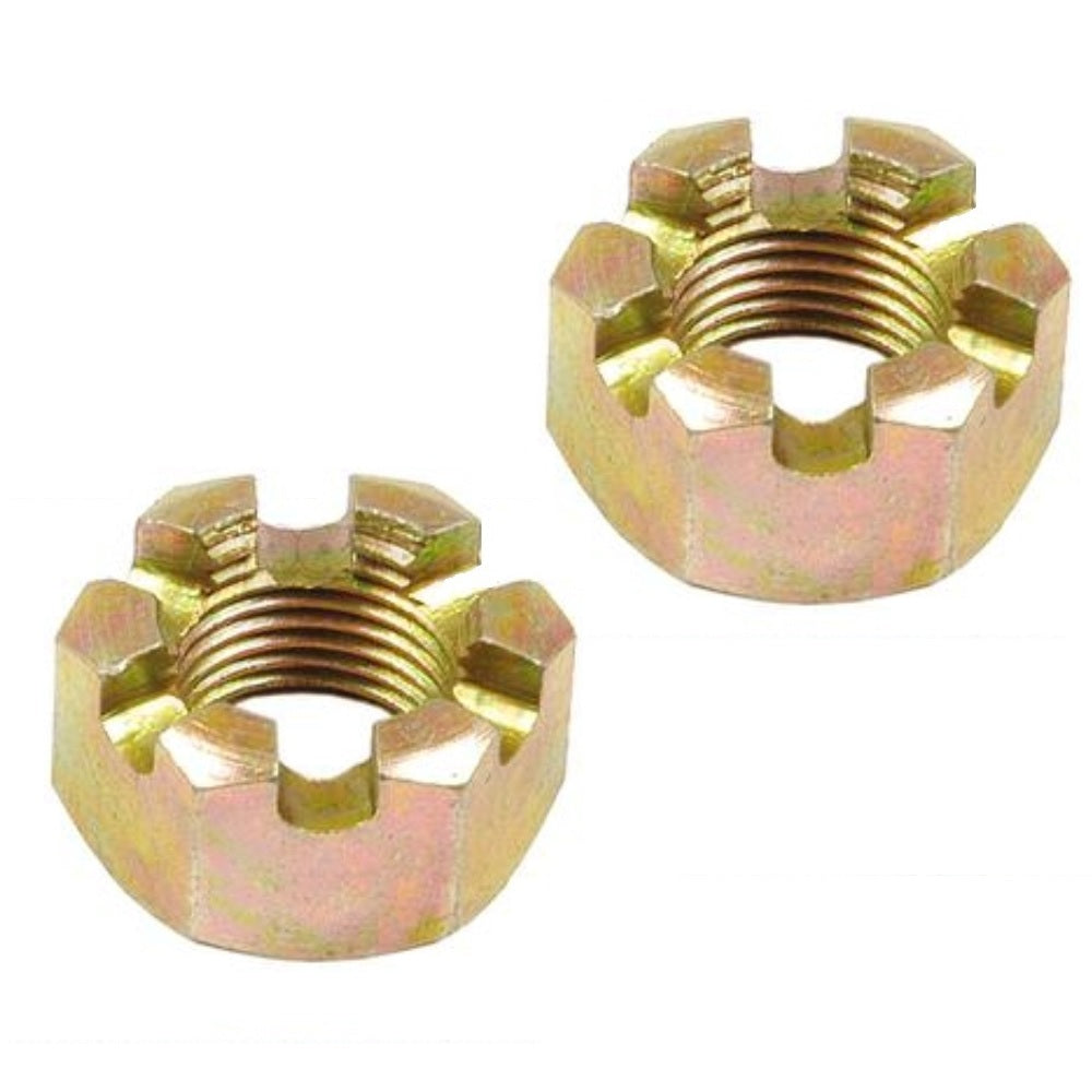 Set of 2 Castle Nut M24x1.5, Rear axle (Kit)