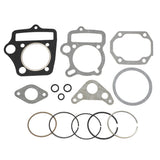 Redcap 54mm Bore Piston & Ring Set with Head Gaskets Kit - for 125cc Pit Dirt Bike with the Horizontal Styled Engine