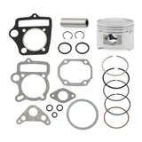 Redcap 54mm Bore Piston & Ring Set with Head Gaskets Kit - for 125cc Pit Dirt Bike with the Horizontal Styled Engine