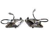 Left/Right Pair Turn Signal Tail Light GY6 Scooter Moped 2 Wire