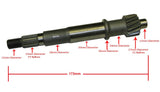 Final Drive Shaft 150cc GY6 173mm (Version 1)