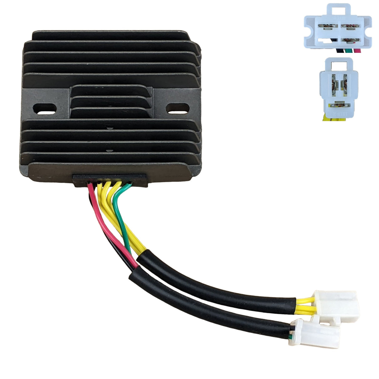 Voltage Regulator - 6 Wire 2 Plug - CF250 250cc 260cc Scooter Linhai VOG 260 Touring 250B Jonway