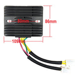 Voltage Regulator - 6 Wire 2 Plug - CF250 250cc 260cc Scooter Linhai VOG 260 Touring 250B Jonway
