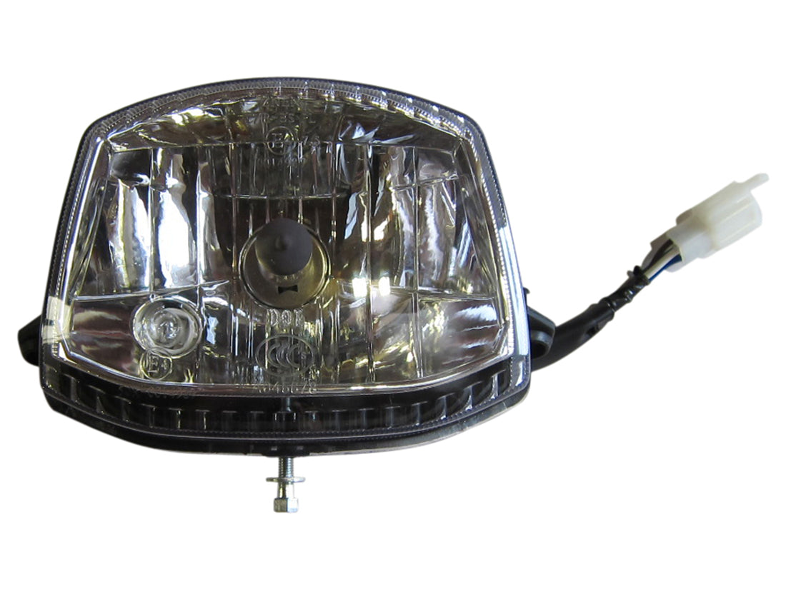 Headlight Assembly Gy6 Chinese Moped Scooter Motorcycle 50cc 150cc Head Light