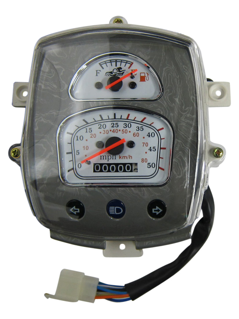 Puma Amor Motorcycle Chinese Scooters Moped Speedometer Speed Meter Assembly