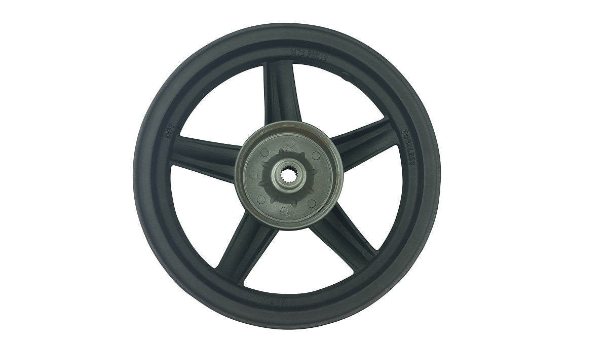 12 Inch Black Rear Rim 49 50cc TaoTao Peace New Gy6 Scooters Mopeds MT2.50x12