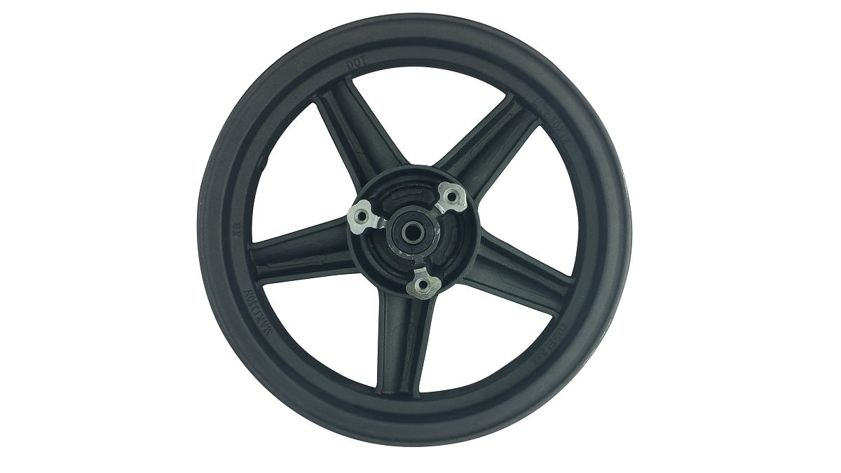 12 Inch Black Front Rim 49 50cc TaoTao Peace New Gy6 Scooters Mopeds MT2.50x12