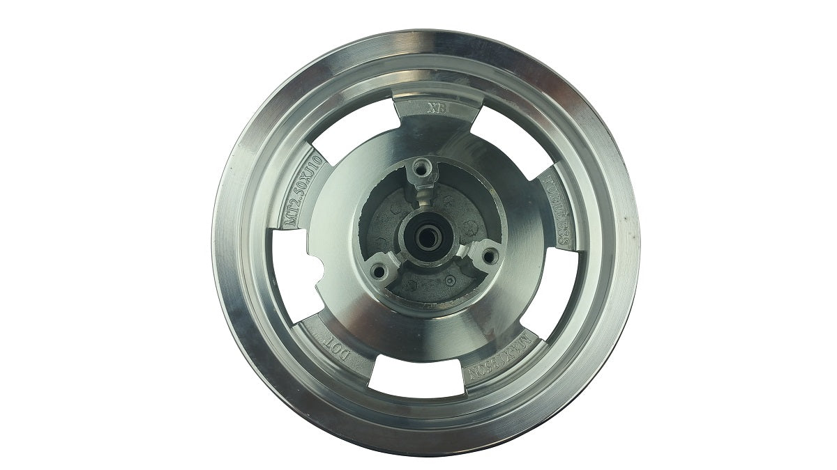10 Inch Chrome Front Rim 49 50cc TaoTao Peace New Gy6 Scooters Mopeds MT2.50xJ10