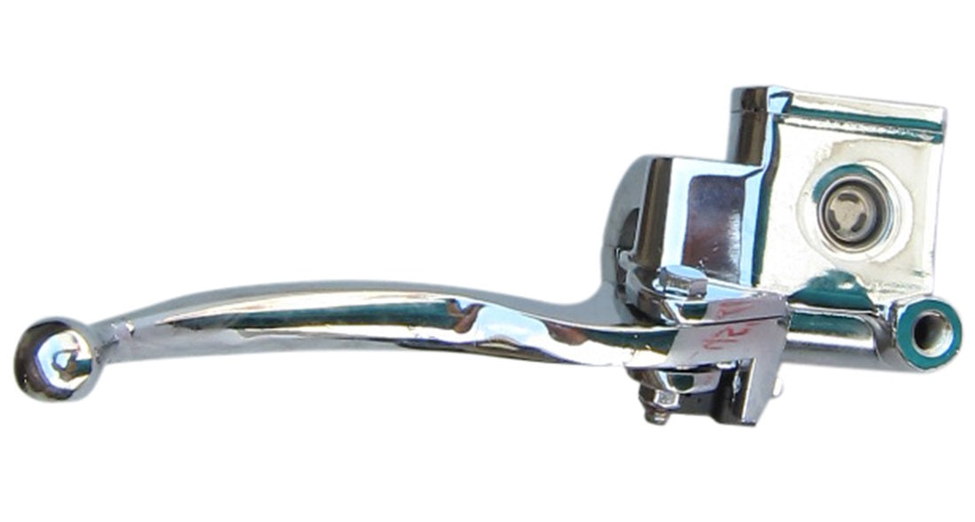 Chrome Hydraulic Brake Master Cylinder Lever Right 22MM GY6 Scooter Mirror