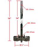 Triple Tree Steering Shaft Stem Scooter Motorcycle
