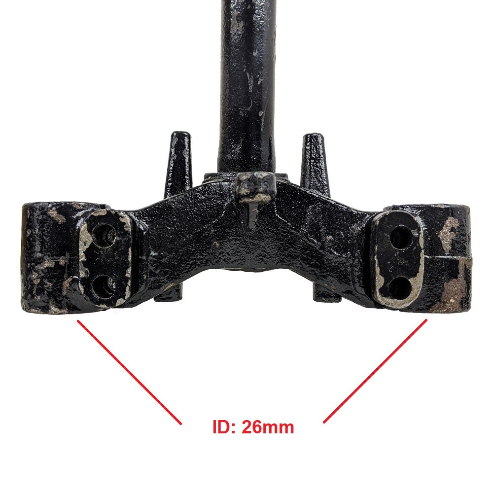 Triple Tree Steering Shaft Stem Scooter Motorcycle