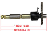 Kick Start Shaft Gear Spindle for GY6 125cc 150cc Chinese Scooter Moped ATV 5.75" Shaft & 3.66" Gear