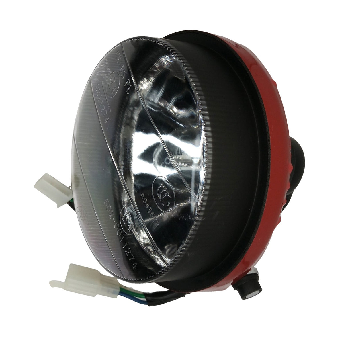 12V Front Headlight Lamp Assembly with 3-Pin Plug for Chinese ATV Quad Dirt Bike