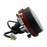 12V Front Headlight Lamp Assembly with 3-Pin Plug for Chinese ATV Quad Dirt Bike
