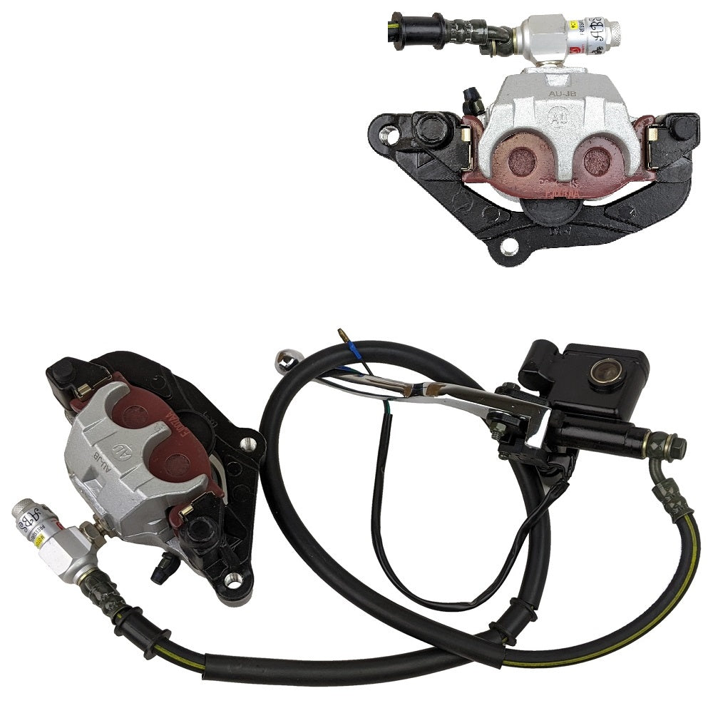 Brake Caliper & Master Cylinder Assembly - Front - Scooter Motorcycle