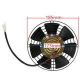 12V Electric Radiator Cooling Fan Assembly 7 Blade fan for 175cc-300cc ATV Quad Buggy Model