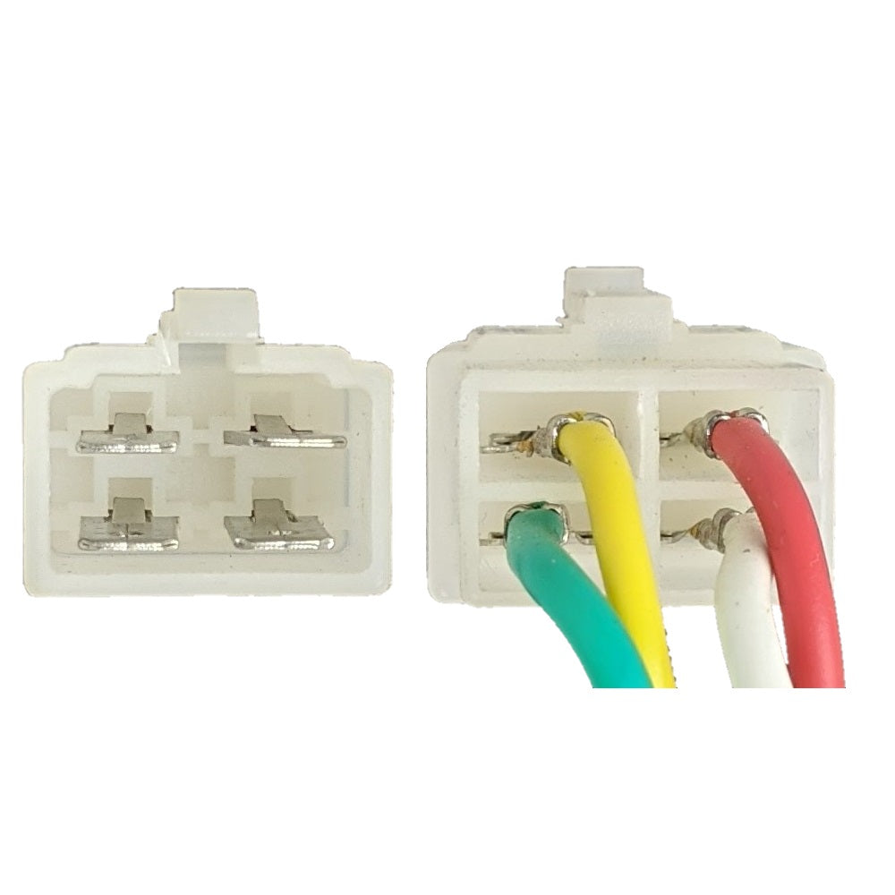 Voltage Regulator - 4 Wire 1 Plug - 50cc GY6 Scooter