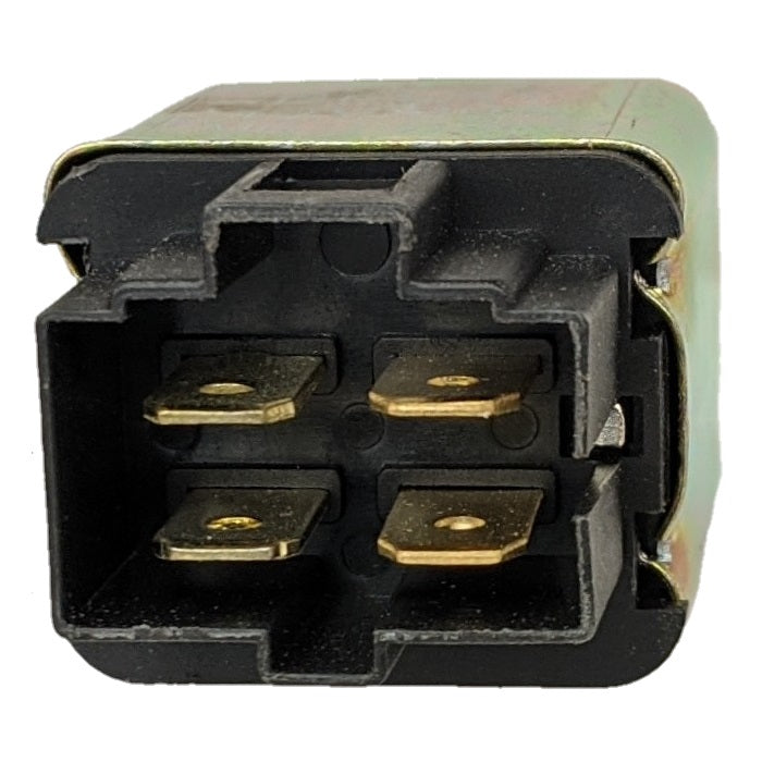 RedCap Flasher Shunt Starter Relay with 4-Prong Plug DC 12V 30A Flame-Retardant for Go-Kart 200cc DONGFANG DF200GKD, CFMOTO, SSR SRU170RS, Rancher 200cc, UTV, GO KART, ATVs - Ensuring Smooth Ignition