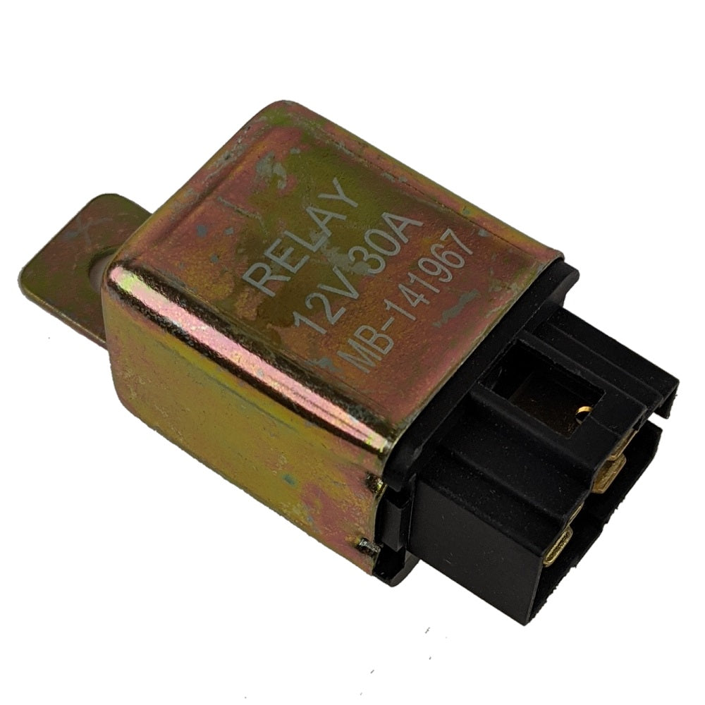 RedCap Flasher Shunt Starter Relay with 4-Prong Plug DC 12V 30A Flame-Retardant for Go-Kart 200cc DONGFANG DF200GKD, CFMOTO, SSR SRU170RS, Rancher 200cc, UTV, GO KART, ATVs - Ensuring Smooth Ignition