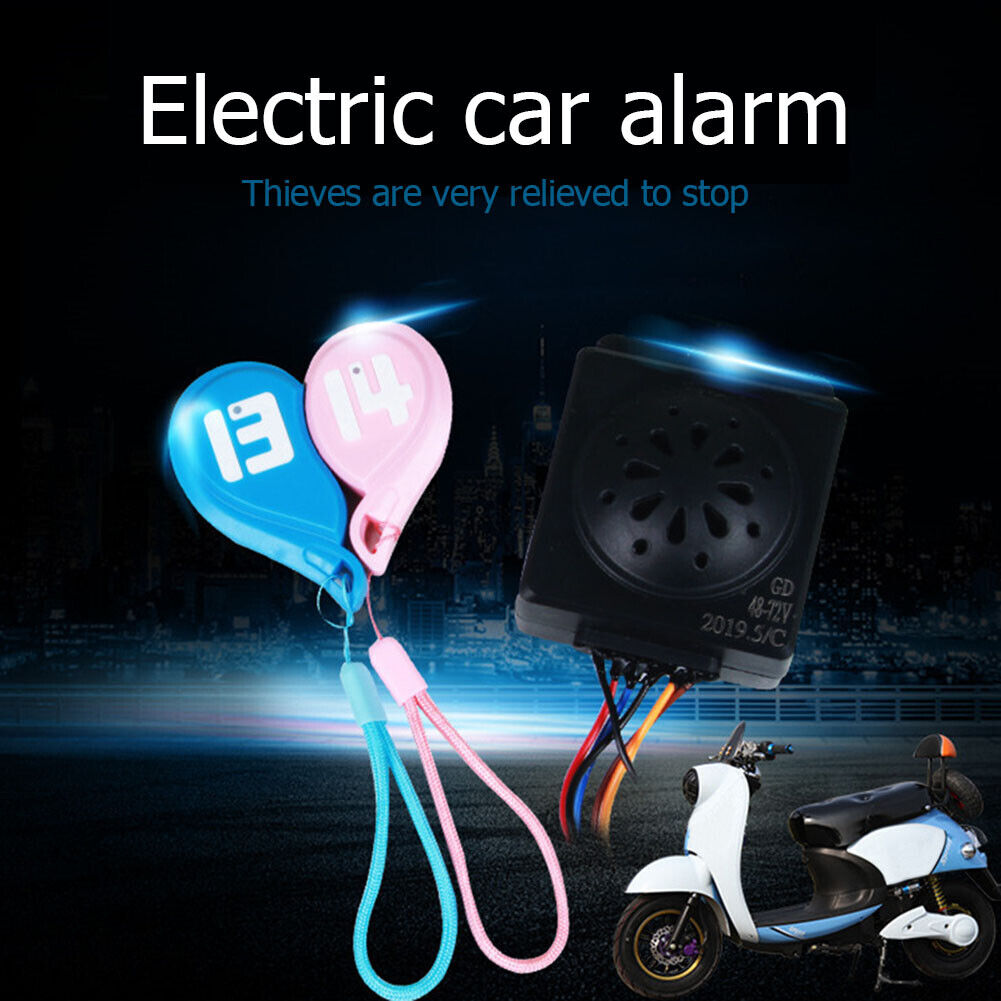 Remote Control Alarm Antitheft Security System Electric Scooter Moped