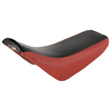 Low Gripper Foam Seat Assembly for CRF50 90cc 110cc 125cc 140cc 150cc 160cc XR 50 SSR Trail Dirt Pit Bike (Red + Black)