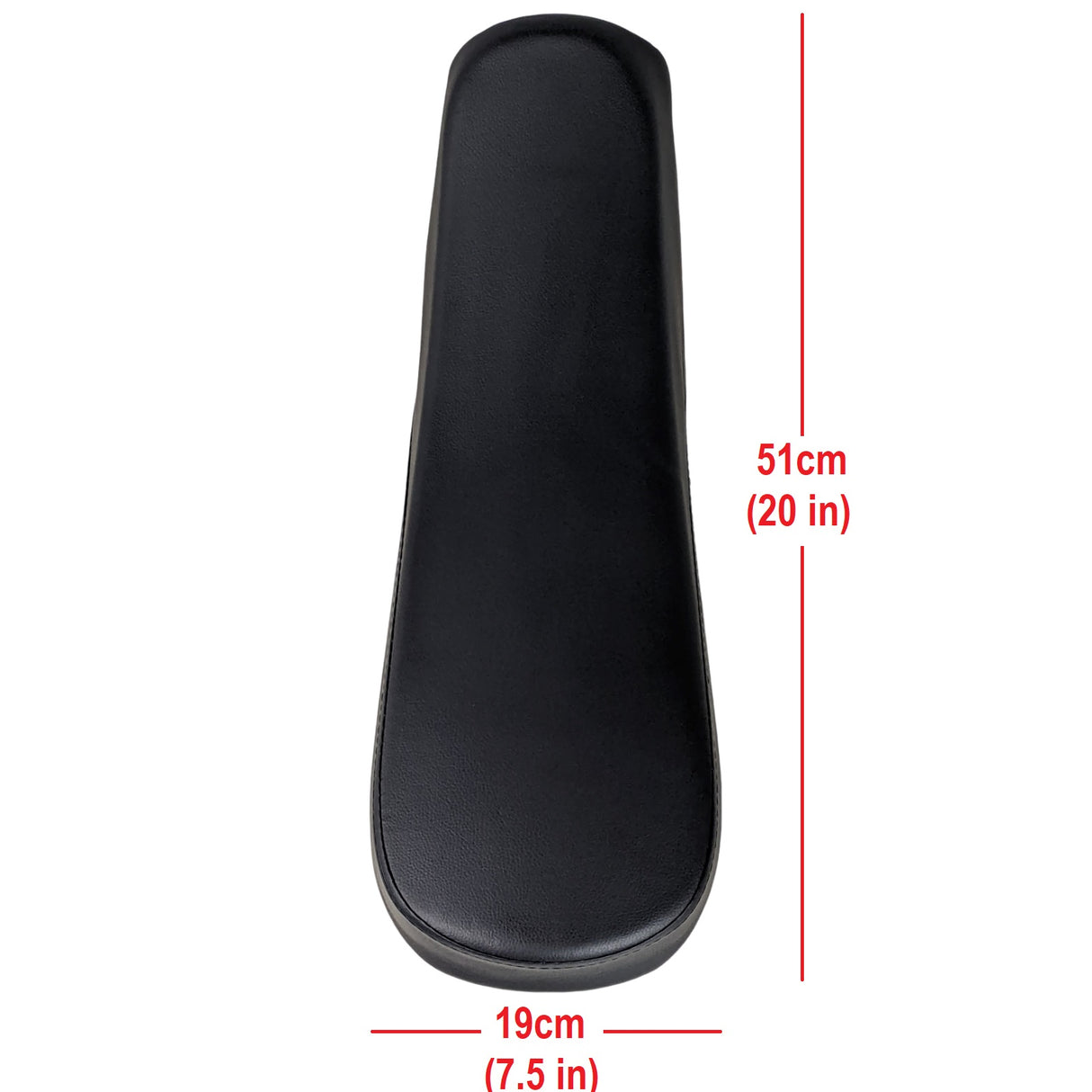 Seat 19.75 Inch for ATV 50cc-110cc TaoTao Ata110b Boulder B1 Coolster 3050c Cougar Cycle Hawk Mountopz Peace Vitacci 110 Panther