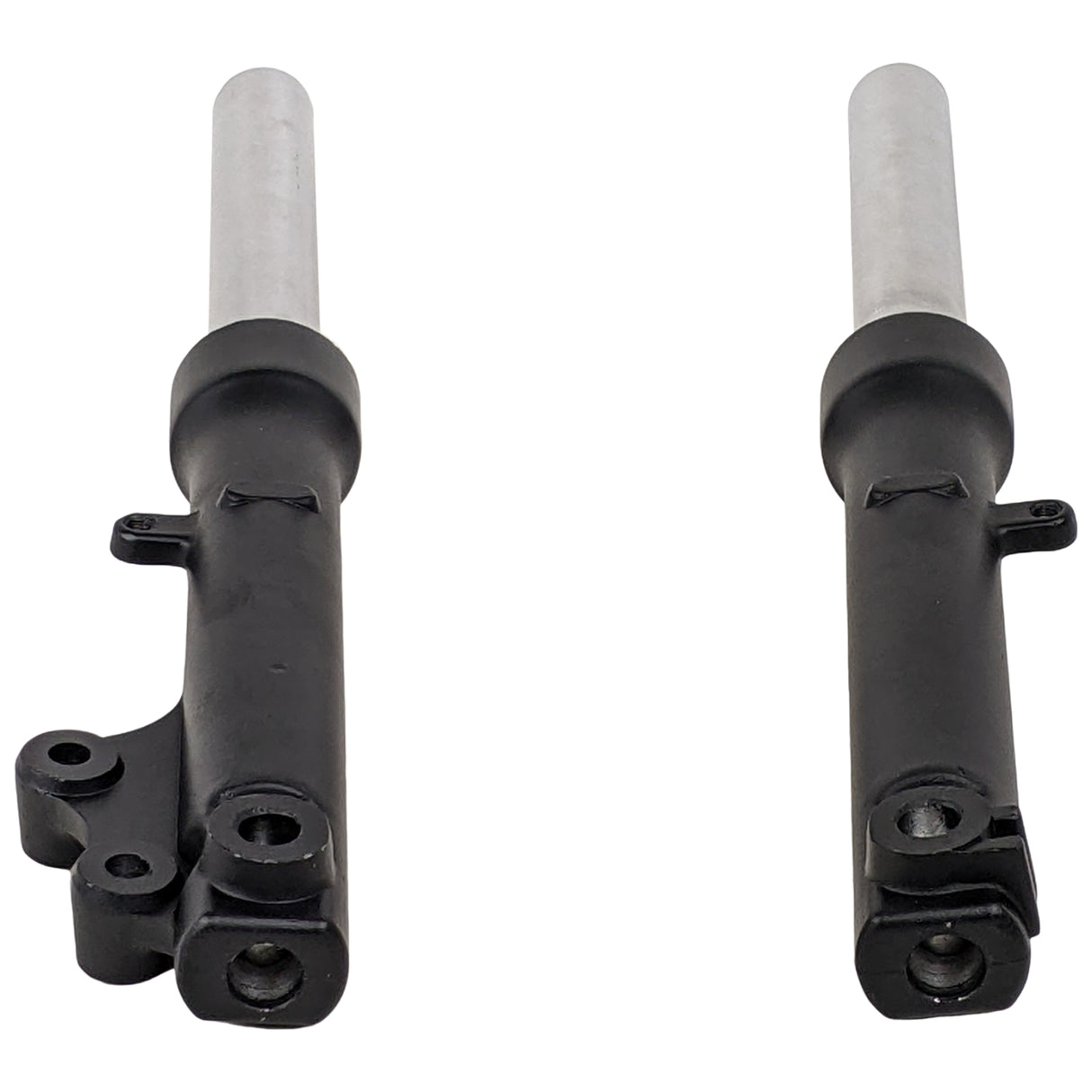 15" Set Front Shock Absorber Assembly - Designed for 50cc Jonway YY50QT-21, Gy6 50cc, Scooter Moped - Left & Right Shocks (Black)