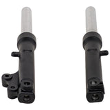15" Set Front Shock Absorber Assembly - Designed for 50cc Jonway YY50QT-21, Gy6 50cc, Scooter Moped - Left & Right Shocks (Black)