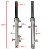 Front Left & Right Forks Shock Absorber For Gy6 50cc 150cc Scooter