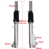 OEM Front Shock Absorber Assembly Set, for TaoTao ATM50A, ATM50A1, Pony 50 and Speedy 50 Scooter Moped