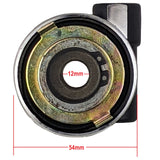 Speedometer Hub Gear 12mm Axle for GY6 4-Stroke Scooter Moped TaoTao Vitacci Jonway Roketa X Pro 50cc 150cc (Black)