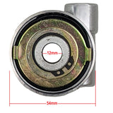 Speedometer Hub Gear 12mm Axle for GY6 4-Stroke Scooter Moped TaoTao Vitacci Jonway Roketa X Pro 50cc 150cc (Silver)