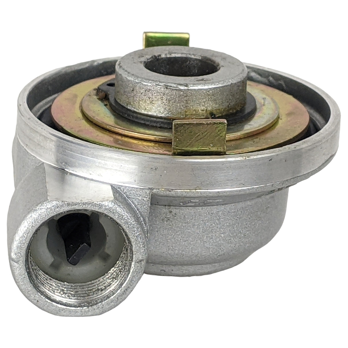 Speedometer Hub Gear 12mm Axle for GY6 4-Stroke Scooter Moped TaoTao Vitacci Jonway Roketa X Pro 50cc 150cc (Silver)