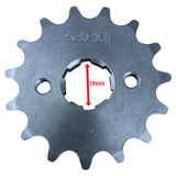 420-15T Front Engine Sprocket 20mm for 50cc-125cc Dirt Pit Mini Bike ATV Go Kart 4-Wheeler Moped