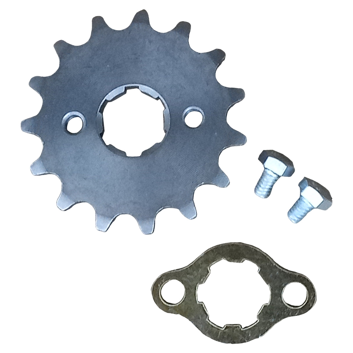 420-15T Front Engine Sprocket 20mm for 50cc-125cc Dirt Pit Mini Bike ATV Go Kart 4-Wheeler Moped