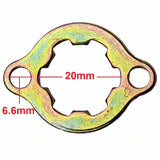 Front Engine Sprocket Retainer Lock 20mm for Go Karts 125cc