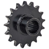 530 Chain 17 Tooth Front Engine Sprocket with 24 splines for 150cc-200cc GY6 Engine