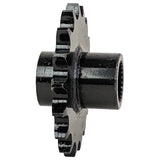 530 Chain 17 Tooth Front Engine Sprocket with 24 splines for 150cc-200cc GY6 Engine