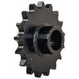 530 Chain 17 Tooth Front Engine Sprocket with 24 splines for 150cc-200cc GY6 Engine Kandi DongFang ATV Quad Buggies Go Karts