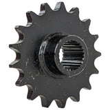 530 Chain 17 Tooth Front Engine Sprocket with 24 splines for 150cc-200cc GY6 Engine Kandi DongFang ATV Quad Buggies Go Karts