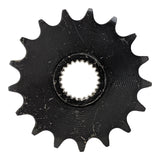 530 Chain 17 Tooth Front Engine Sprocket with 24 splines for 150cc-200cc GY6 Engine Kandi DongFang ATV Quad Buggies Go Karts