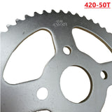 Rear Sprocket 420 50T Drive Chain for Coleman BT200X CT200UEX MB165 MB200 Baja Warrior 200cc