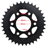 Rear Sprocket 520 36T Drive Chain 6-Hole GTX 250 EFI Vitacci GTX Titan 250 EFI