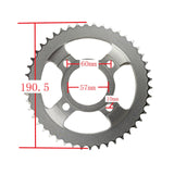 Rear Sprocket 428 46T Drive Chain for RPS Hawk 250 (Carbureted) X-Pro Hawk 250 Raven BSR250 250cc XMoto X88