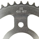 Rear Sprocket 428 46T Drive Chain for RPS Hawk 250 (Carbureted) X-Pro Hawk 250 Raven BSR250 250cc XMoto X88