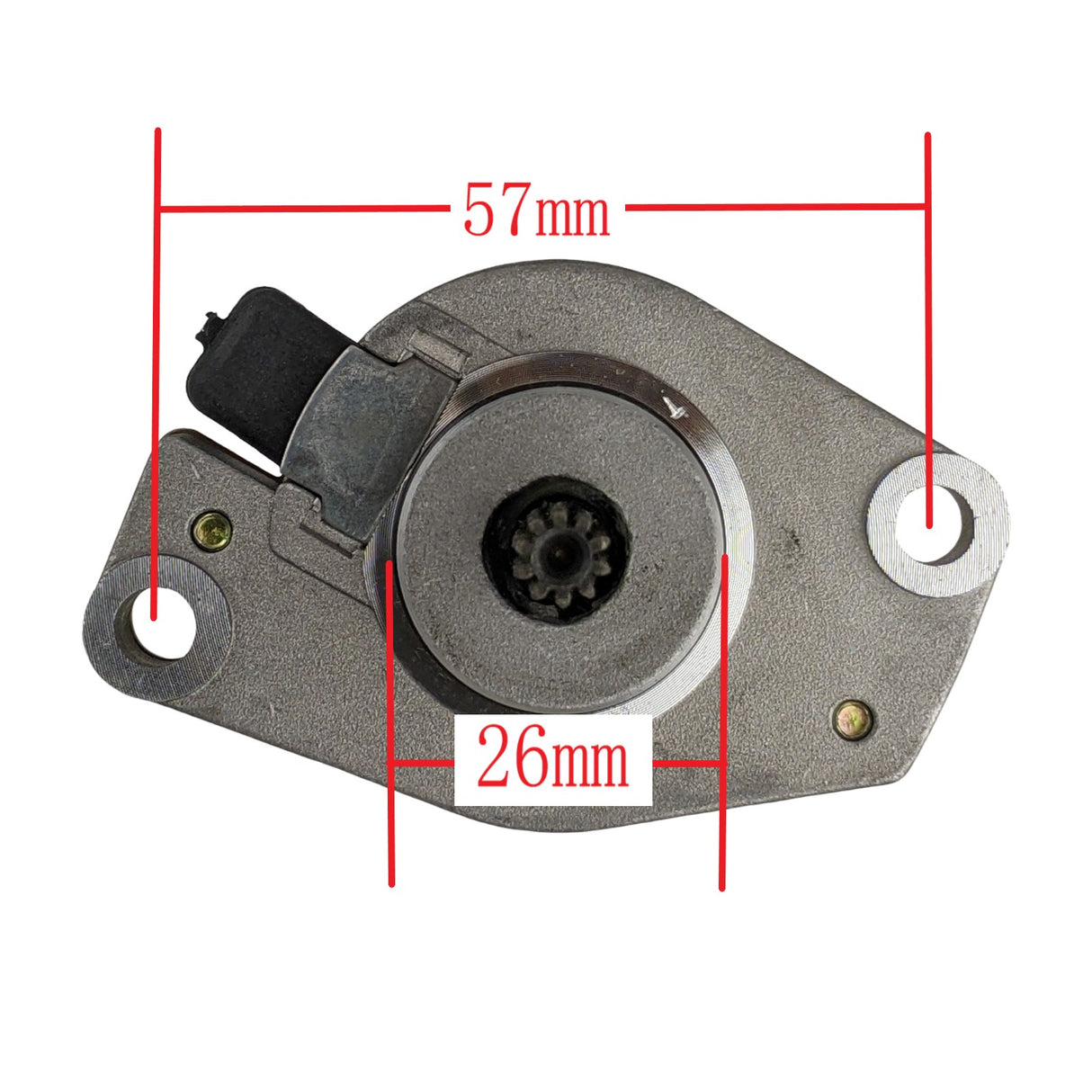 Starter Motor 10T for Eton ATV 50cc Axl-50 Nxl-50 Rxl-50 Viper Lightning Compatibal with Arrowhead SMU0272