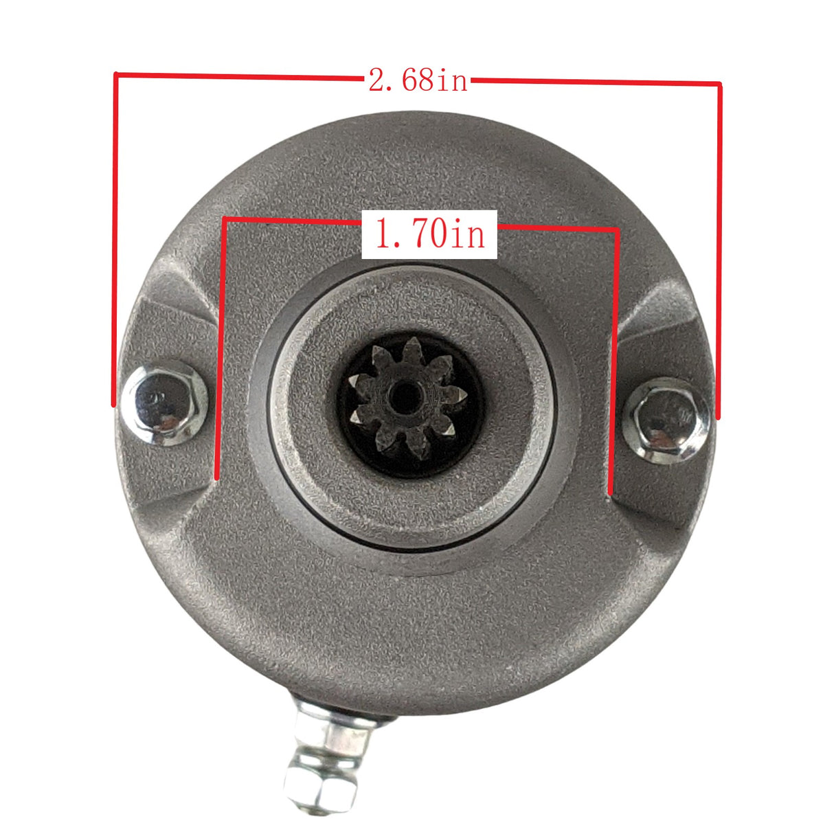 Starter Motor for Linhai Bighorn 260cc 300cc 4x4 ATV UTV BMS 300 Roketa UV-09 MC-62 MC-54B Diamo