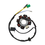 Stator Magneto - 8-Coil 5-Wire - GY6 50cc Scooter - Version GY6-125-8