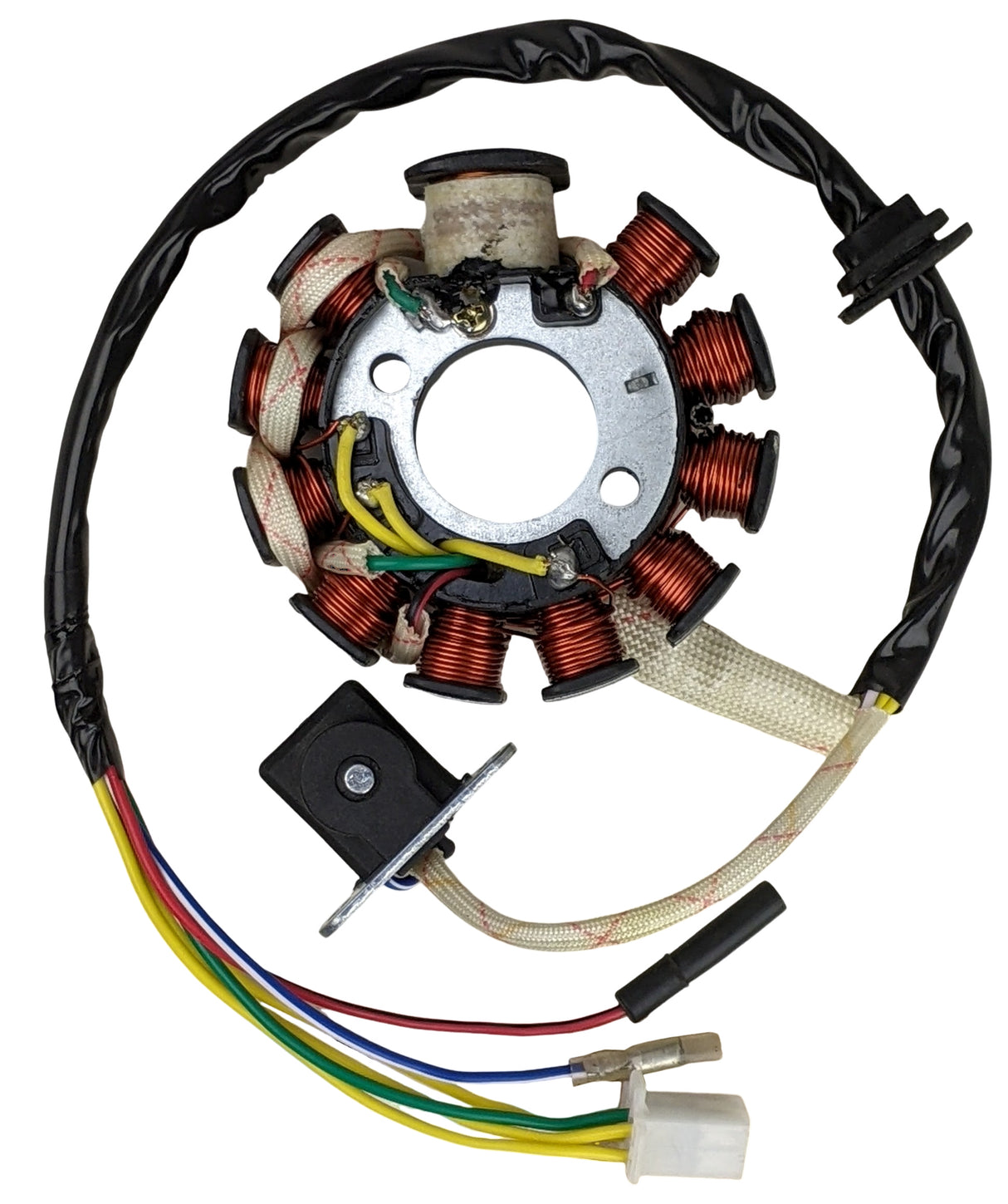 11 Coil Stator Magneto 6 Wire for 125cc 150cc GY6 Scooter Moped Compatible with TAOTAO SUNL JCL ROKETA BAJA