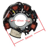 Stator Magneto - 7 1/2 Coil AC 5-Wire - CG 125cc 150cc - Version CG
